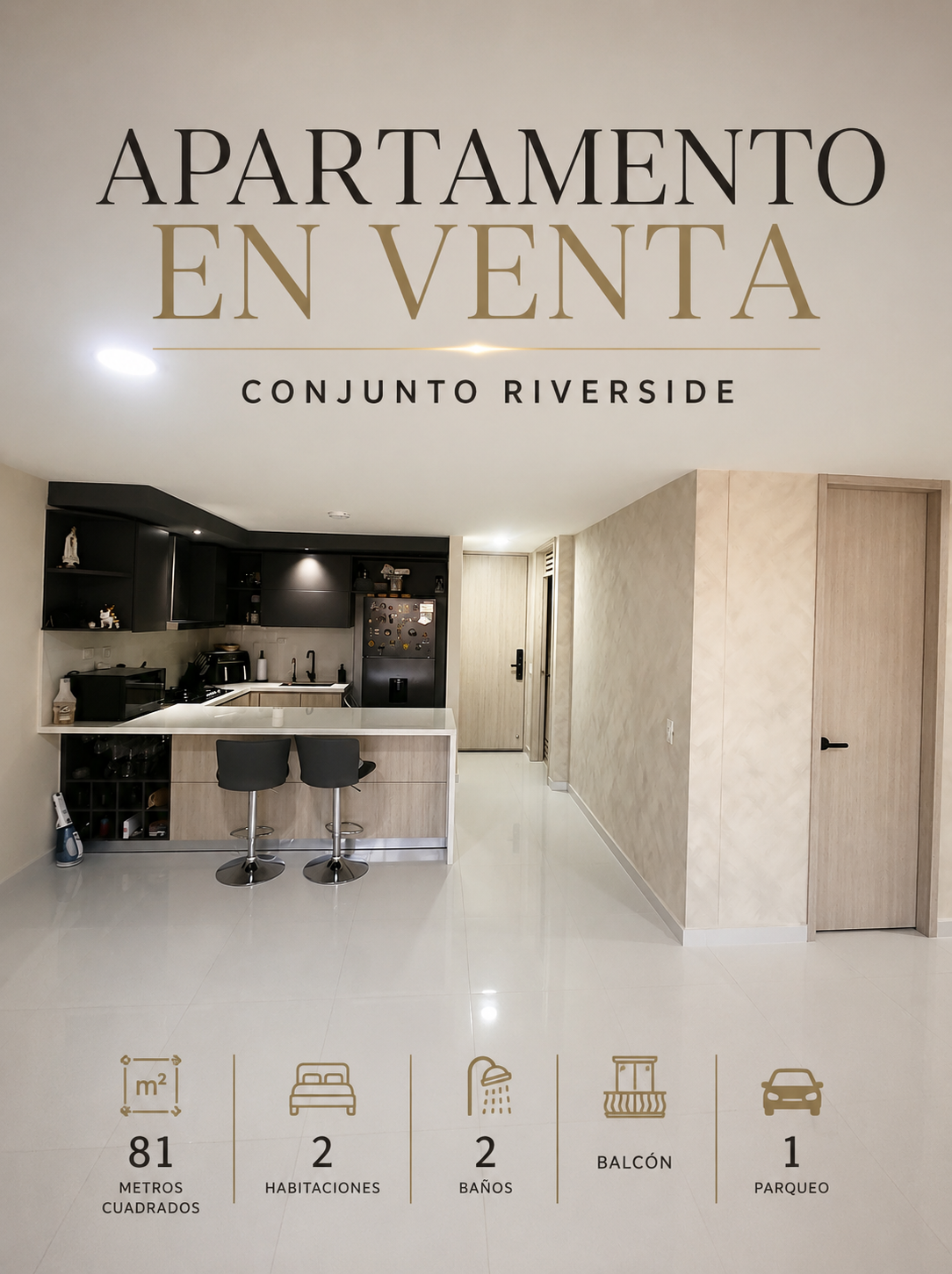 APARTAMENTO CON VISTA PANORÁMICA EN RÍO ALTO