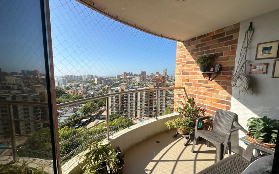 APARTAMENTO EN BARRIO TABOR: 105 M² EN PISO 10 A SOLO $4.285.714 EL METRO CUADRADO